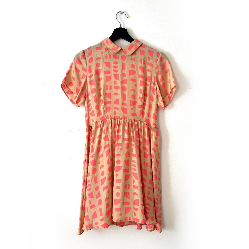 Dusen Dusen, Silk Babydoll Dress, Size 4, NWOT